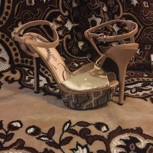 Dress shoes with a 5in heel